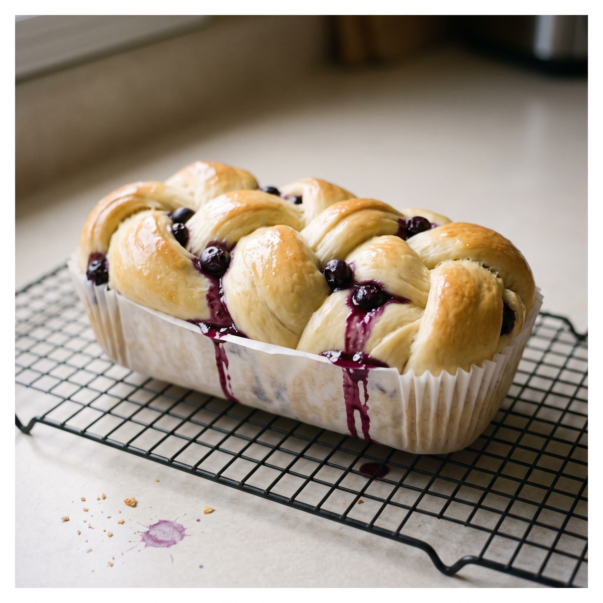 Sourdough Blueberry Sandwich Loaf