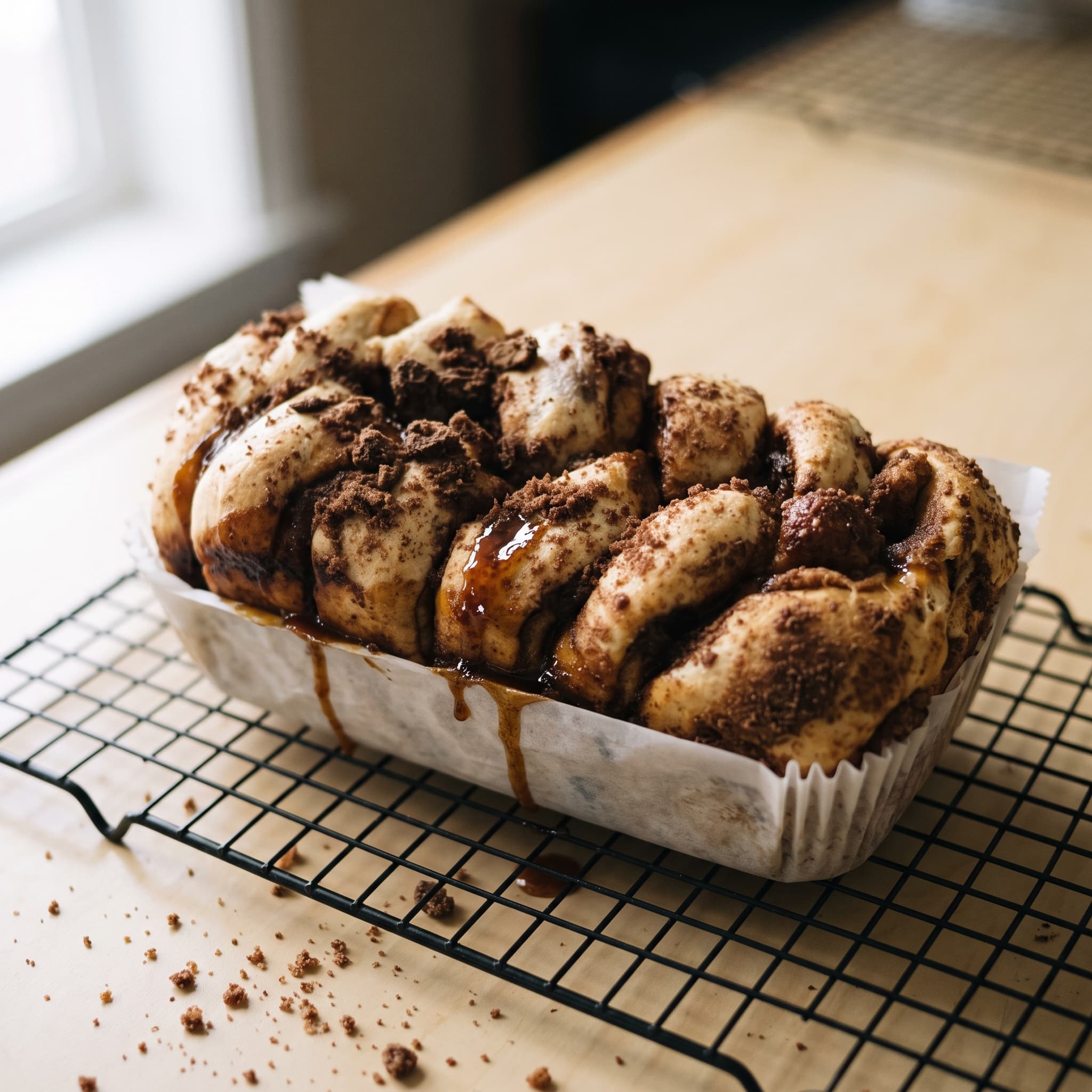 Sourdough Cinnamon Roll Bread Loaf