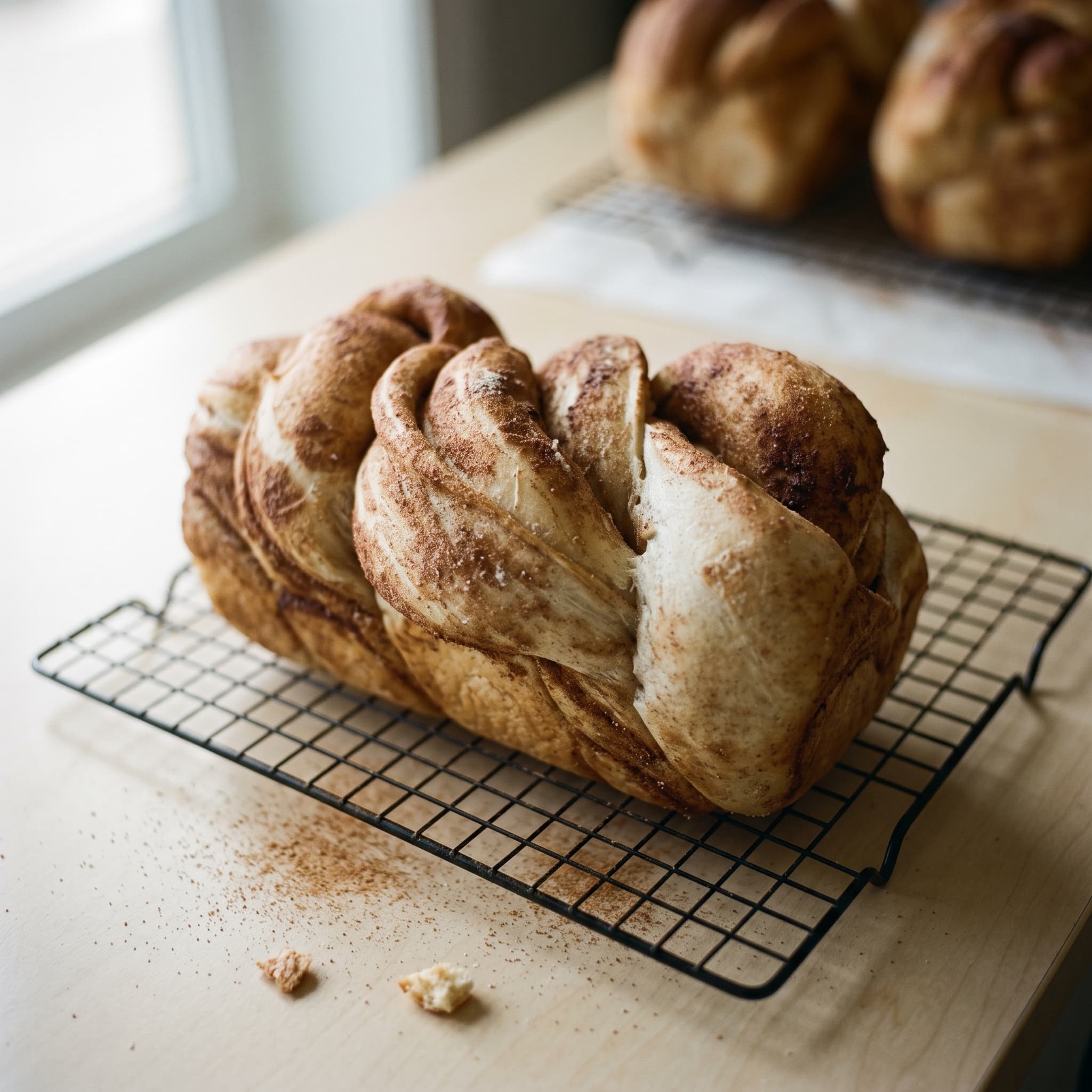 Sourdough Cinnamon Twist Sandwich Bread