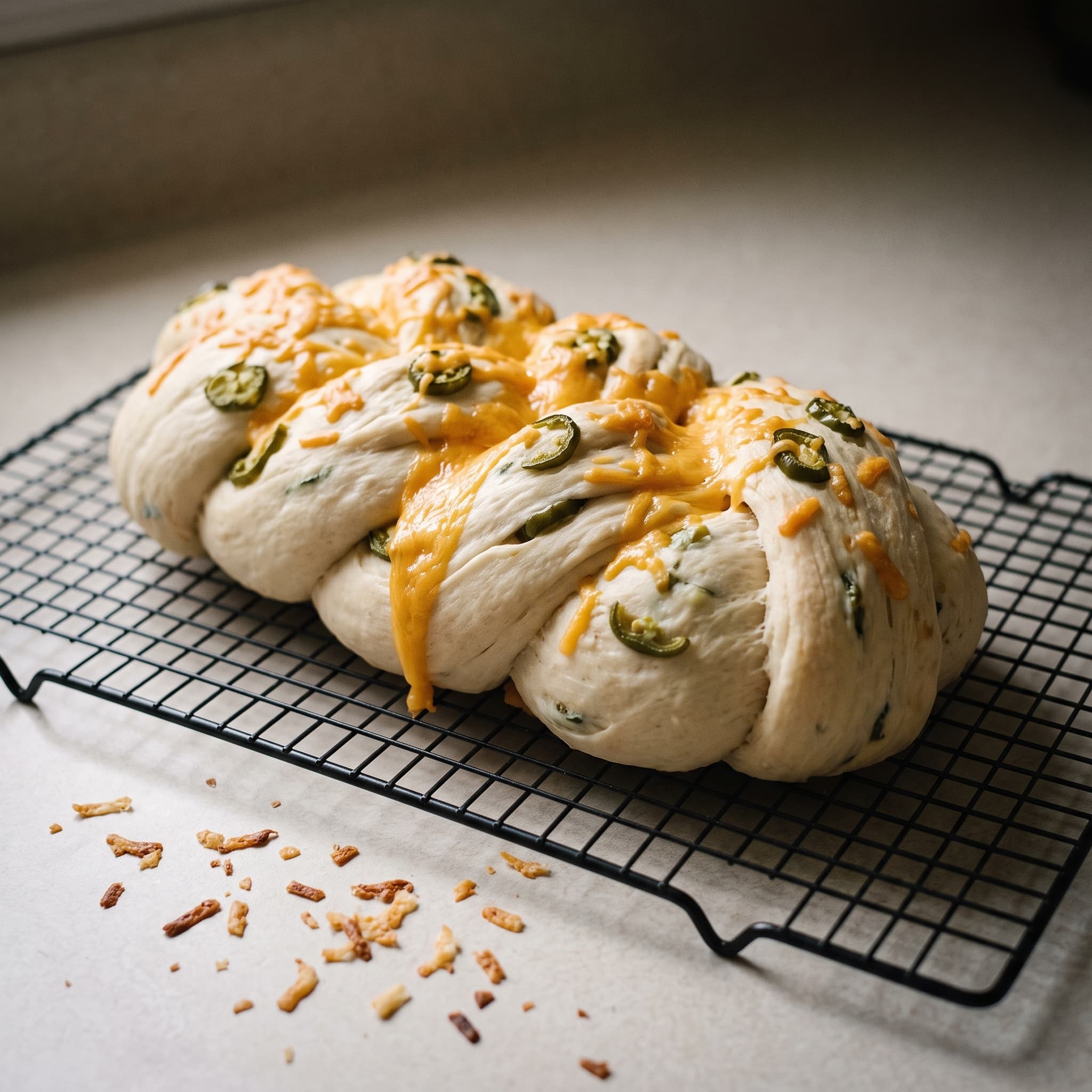 Sourdough Jalapeño Cheddar Sandwich Loaf